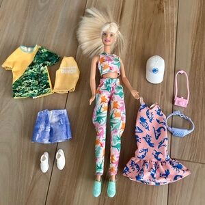 Jurassic Park Barbie Outfits and Accessories